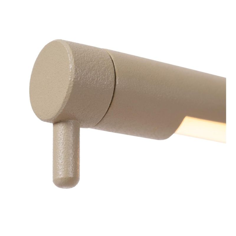 Lucide MADISON - Stolná lampa - LED Dim. - 1x6,5W 2600K/2800K - Taupe